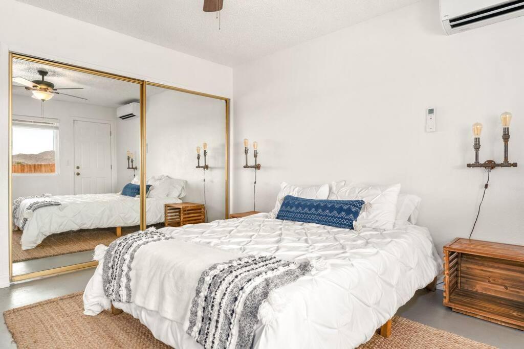 Villa Palm Vista Retreat *Hot Tub/Cowboy Pool/Hammocks* Joshua Tree Exterior foto