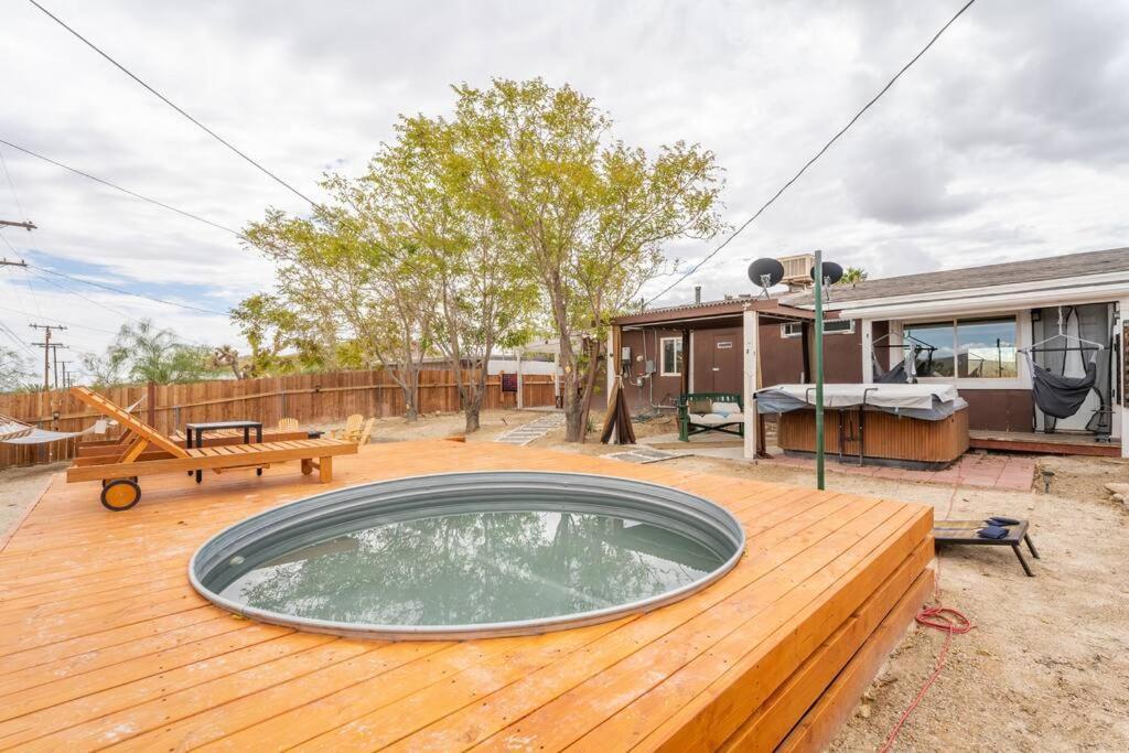 Villa Palm Vista Retreat *Hot Tub/Cowboy Pool/Hammocks* Joshua Tree Exterior foto